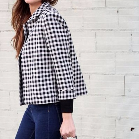 Jones New York Jackets & Blazers - Jones New York Gingham Blazer
